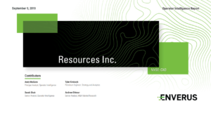 Operator Intelligence Report