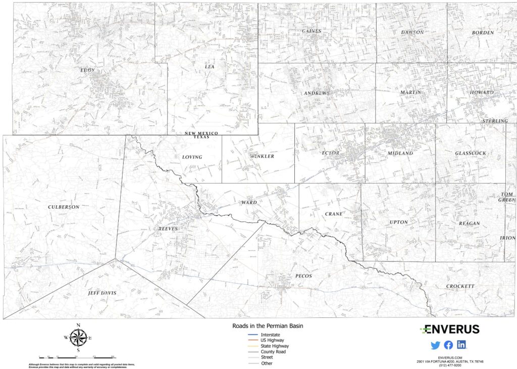 Permian Basin Maps - Enverus Store